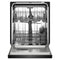 KitchenAid KDFS224SBL Built-In Dishwashers Black – Side Profile