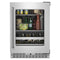 KITCHENAID KUBR314KSS 24" Beverage Center with Glass Door and Metal-Front Racks - Stainless Steel