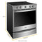 WHIRLPOOL WEE750H0HZ 6.4 cu. ft. Smart Slide-in Electric Range with Air Fry, when Connected in Stainless Steel