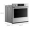 KitchenAid KOES730SPS Single Wall Ovens Printshield Stainless – Studio Shot