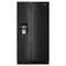 Maytag MRSF4036PB Side By Side Refrigerators Black Front View