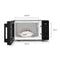 Whirlpool WMC30309LB Countertop Microwaves Black With Silver Handle – Lifestyle Photo