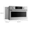 KitchenAid KMBS730SPS Built-In Microwaves Printshield Stainless – Catalog Photo