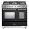 VERONA VPFSGE365DE Professional Ranges Matte Black Front View