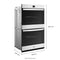 Whirlpool WOED5030LW Double Wall Ovens White – Control Panel