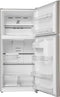 MIDEA MRT21D3BST Top Freezer Refrigerators Stainless Steel – Studio Shot