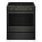 KitchenAid KSGS530SBE Slide-In Ranges Black Ore Front View