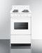 Summit WEM110W Freestanding Ranges 0 Front View