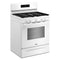 Whirlpool WFGS4530SW Freestanding Ranges White – Side Profile