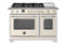 Bertazzoni HER486BTFEPAVT Professional Ranges Avorio Front View