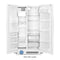 Whirlpool WRS331SDHW Side By Side Refrigerators White – Angle View