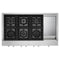 KitchenAid KCGC558JSS Gas Cooktops Stainless Steel – Detail Close-up