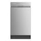 MIDEA MDF18A1AST Built-In Dishwashers Stainless Steel Front View