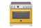 Bertazzoni PRO365ICFEPGIT Freestanding Ranges Giallo Front View