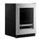 KitchenAid KUBR524SSB Specialty Refrigerators Black Cabinet/Stainless Doors – Detail Close-up