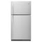 Whirlpool WRT541SZDZ Top Freezer Refrigerators Fingerprint Resistant Stainless Steel Front View