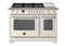 Bertazzoni HER486BTFGMAVT Professional Ranges Avorio Front View