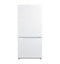 MIDEA MRB19B7AWW Bottom Freezer Refrigerators White Front View