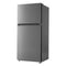 MIDEA MRT18D3BST Top Freezer Refrigerators Stainless Steel – Catalog Photo