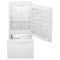 Whirlpool WRB322DMBW Bottom Freezer Refrigerators White-On-White – Angle View