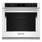 KitchenAid KOES530PWH Single Wall Ovens White Front View