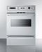 Summit TTM7882BKW Single Wall Ovens 0 Front View
