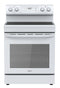 MIDEA MER30S2AWW Freestanding Ranges White Front View