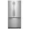 Whirlpool WRFF5333PZ French Door Refrigerators Fingerprint Resistant Stainless Steel Front View
