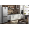 Whirlpool WRB543CMJZ Bottom Freezer Refrigerators Fingerprint-Resistant Stainless Finish – Studio Shot