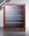 Summit ALBV2466PNR Compact Refrigerators 0 Front View