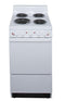 Premier EAKL0AOP Freestanding Ranges White Front View