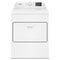 WHIRLPOOL WGD4107SW Top Load Dryers White Front View
