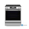 MIDEA MES30S2AST Slide-In Ranges Stainless Steel Front View