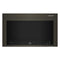 KitchenAid KMMF530PBS Over The Range Microwaves Black Stainless Finish Front View