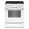 WHIRLPOOL WSES5030SW 30-inch Electric Smart Range with Air Cooking Technology White