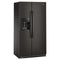 Whirlpool WRSC5536RV Side By Side Refrigerators Black Stainless Finish – Official Product Photo