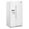 Maytag MSS25C4MGW Side By Side Refrigerators White – Official Product Photo