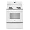 Whirlpool WFC315S0JW Freestanding Ranges White Front View