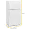 Whirlpool WRT311FZDW Top Freezer Refrigerators White – Appliance Image