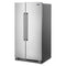 Maytag MSS25N4MKZ Side By Side Refrigerators Fingerprint-Resistant Stainless Finish – Appliance Image