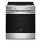 Whirlpool WSES3130SS Freestanding Ranges Stainless Steel Front View