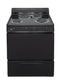 Premier EDK100BP Freestanding Ranges Black Front View