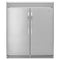 Whirlpool WSR57R18DM Column Refrigerators Monochromatic Stainless Steel Front View