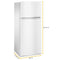 Whirlpool WRT518SZFW Top Freezer Refrigerators White – Catalog Photo