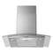 Whirlpool WVW51UC0LS Ducted Mount Hoods Stainless Steel – Angle View
