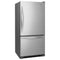 Whirlpool WRB322DMBM Bottom Freezer Refrigerators Stainless Steel – Studio Shot
