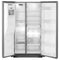 WHIRLPOOL WRSA71CIHZ 36-inch Wide Contemporary Handle Counter Depth Side-by-Side Refrigerator - 21 cu. ft.