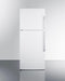 summit-ff1515wlhd-28-wide-top-mount-refrigerator-freezer Front View