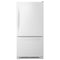 Whirlpool WRB322DMBW Bottom Freezer Refrigerators White-On-White Front View