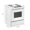 Whirlpool WEC310S0LW Slide-In Ranges White – Studio Shot